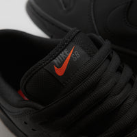 Nike SB Orange Label Dunk Low Pro Shoes - Black / Black - Black - Black thumbnail