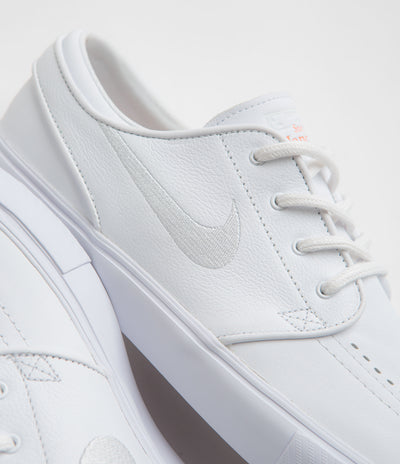 Nike SB Orange Label Janoski OG+ Shoes - White / White - White - White