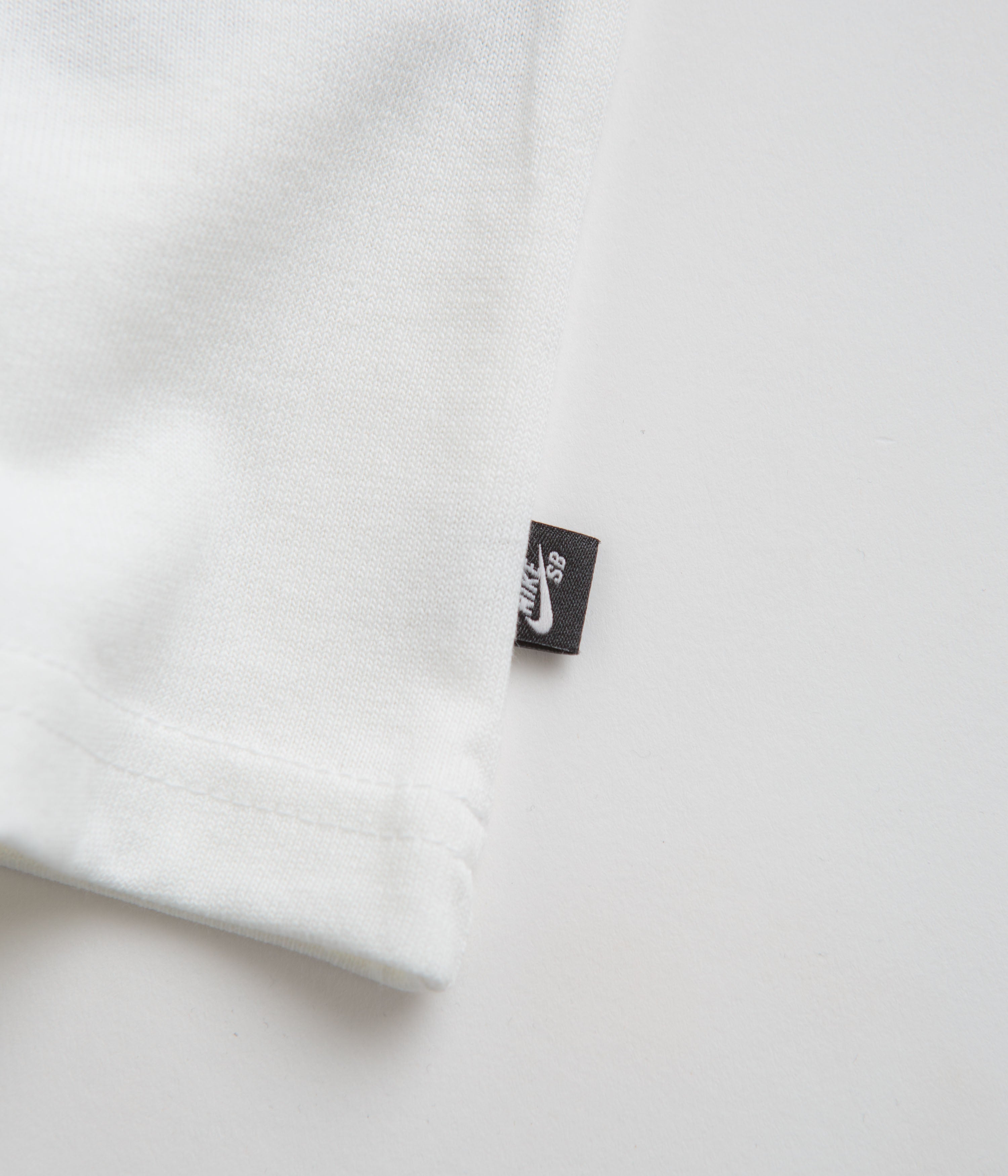 Nike SB Patch Logo T-Shirt - White | Flatspot