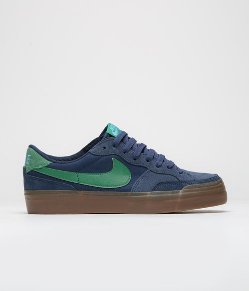 Nike SB Pogo Plus Shoes - Midnight Navy / Malachite - Obsidian