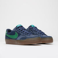 Nike SB Pogo Plus Shoes - Midnight Navy / Malachite - Obsidian thumbnail