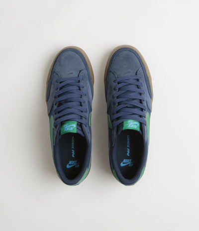 Nike SB Pogo Plus Shoes - Midnight Navy / Malachite - Obsidian