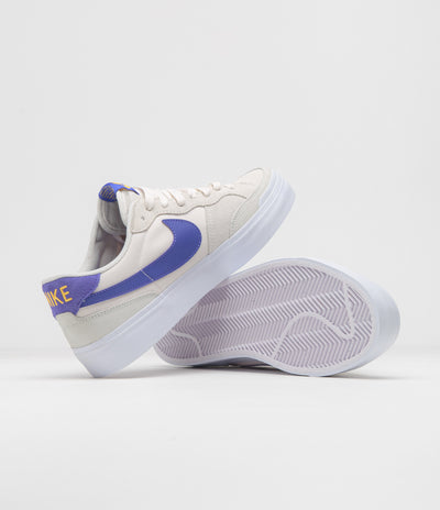 Nike SB Pogo Plus Shoes - Phantom / Persian Violet - Light Bone