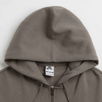 Nike SB Pool Airs Full Zip Hoodie - Cave Stone / White thumbnail