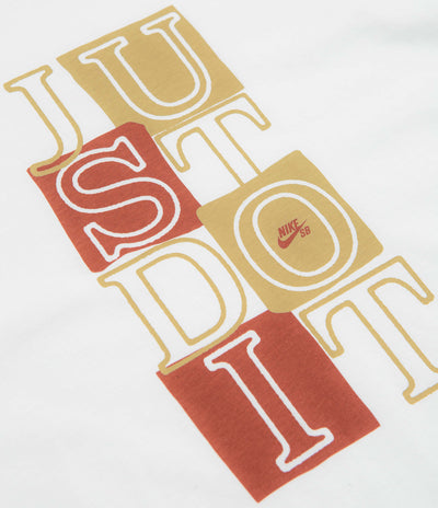 Nike SB Remake JDI T-Shirt - Summit White