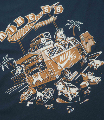 Nike SB Road Dogs T-Shirt - Armory Navy