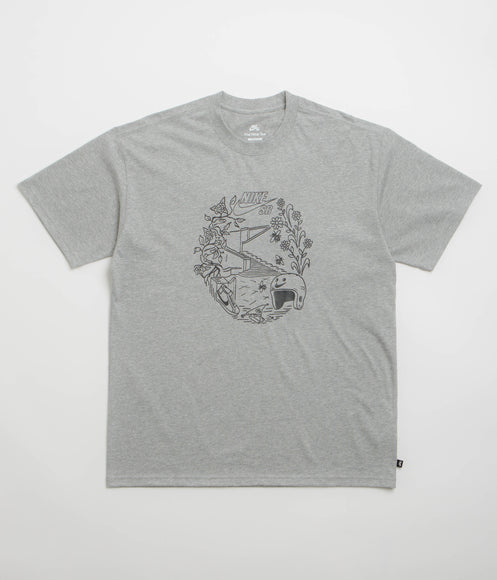 Nike SB Skatespot T-Shirt - Dark Grey Heather