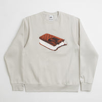 Nike SB Slider Crewneck Sweatshirt - Light Bone / White thumbnail