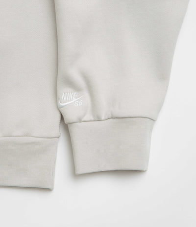 Nike SB Slider Crewneck Sweatshirt - Light Bone / White