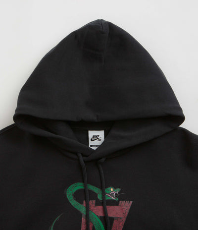 Nike SB Snake Hoodie - Black / White