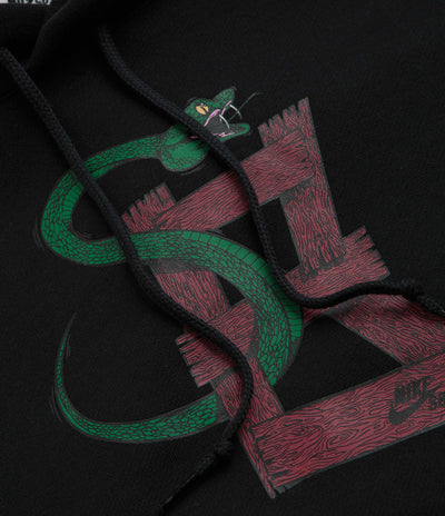 Nike SB Snake Hoodie - Black / White