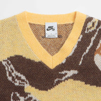 Nike SB Snake Sweater Vest - Celestial Gold / Light British Tan thumbnail