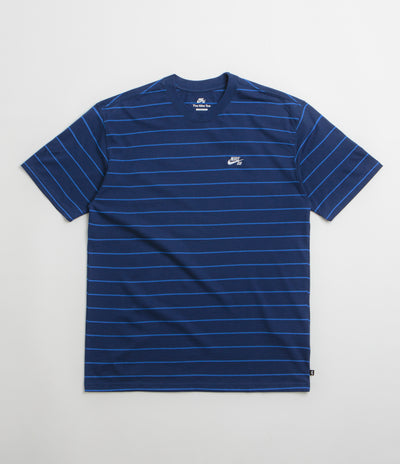 Nike SB Stripe T-Shirt - Blue Void