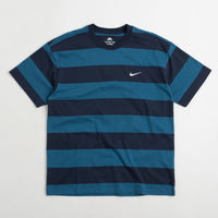 Nike SB Stripe T-Shirt - Midnight Navy / Industrial Blue thumbnail