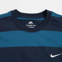 Nike SB Stripe T-Shirt - Midnight Navy / Industrial Blue thumbnail