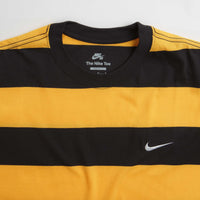 Nike SB Stripe T-Shirt - University Gold / Black thumbnail