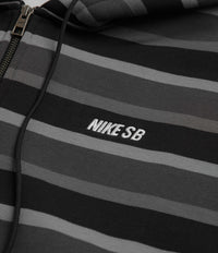 Nike sb hot sale striped hoodie