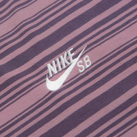 Nike SB Striped T-Shirt - Plum Dust thumbnail