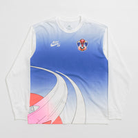 Nike SB Team USA Long Sleeve T-Shirt - White thumbnail