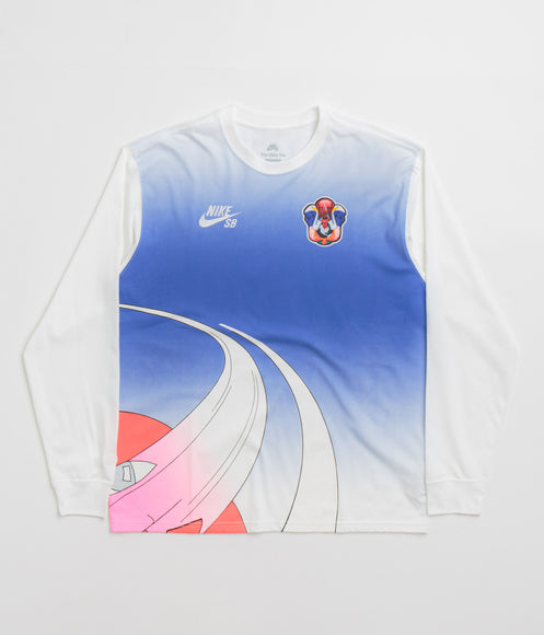 Nike SB Team USA Long Sleeve T-Shirt - White