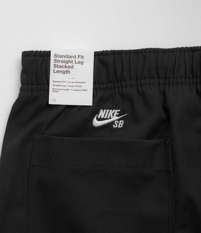 Nike SB Twill Double Knee Pants - Black