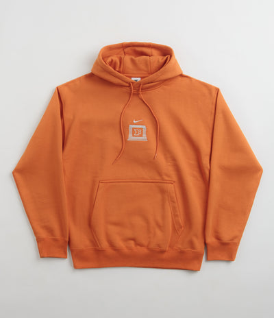 Nike SB Veikos Hoodie - Campfire Orange / Light Bone