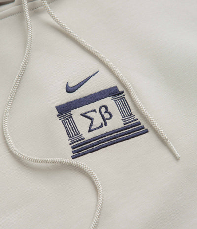 Nike SB Veikos Hoodie - Light Bone / Midnight Navy