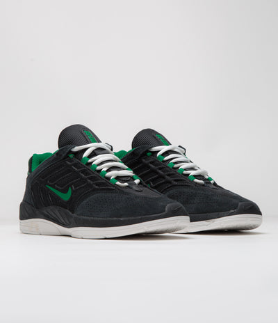 Nike SB Vertebrae Shoes - Black / Malachite - Black - Summit White