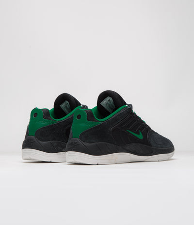 Nike SB Vertebrae Shoes - Black / Malachite - Black - Summit White