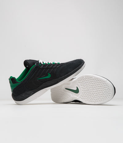 Nike SB Vertebrae Shoes - Black / Malachite - Black - Summit White