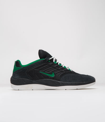 Nike SB Vertebrae Shoes - Black / Malachite - Black - Summit White