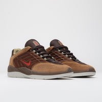 Nike SB Vertebrae Shoes - Cacao Wow / Dragon Red - Light British Tan thumbnail