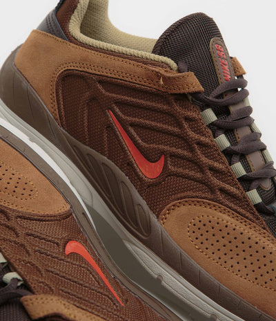 Nike SB Vertebrae Shoes - Cacao Wow / Dragon Red - Light British Tan