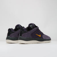 Nike SB Vertebrae Shoes - Dark Raisin / University Gold - Black thumbnail