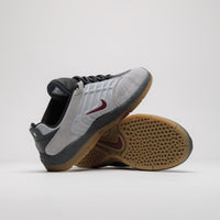 Nike SB Vertebrae Shoes - Light Smoke Grey / Dark Team Red thumbnail