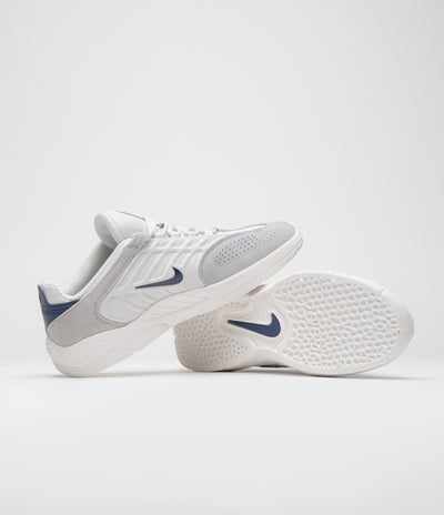 Nike SB Vertebrae Shoes - Platinum Tint / Midnight Navy - Wolf Grey