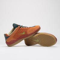 Nike SB Vertebrae TE Shoes - Dark Russet / Pear - Desert Orange thumbnail