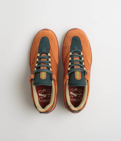 Nike SB Vertebrae TE Shoes - Dark Russet / Pear - Desert Orange