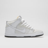 Nike SB x Antihero Dunk High Shoes - White / White - Black thumbnail