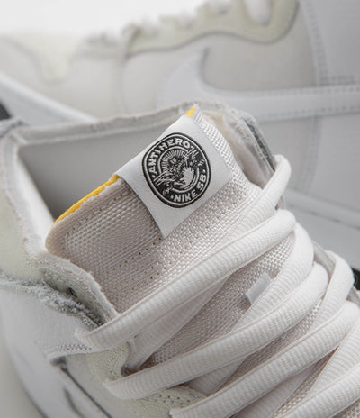 Nike SB x Antihero Dunk High Shoes - White / White - Black