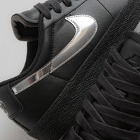 Nike SB x Dancer Skateboards Blazer Low Shoes - Black / Metallic Silver / Black thumbnail