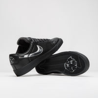 Nike SB x Dancer Skateboards Blazer Low Shoes - Black / Metallic Silver / Black thumbnail