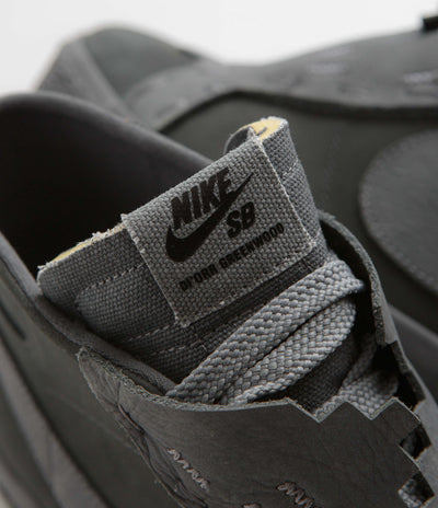 Nike SB x Di'Orr Greenwood Blazer Mid Shoes - Anthracite / Dark Smoke Grey