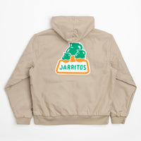 Nike SB x Jarritos Full Zip Hooded Jacket - Khaki / Malachite / Malachite thumbnail