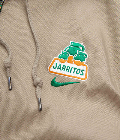 Nike SB x Jarritos Full Zip Hooded Jacket - Khaki / Malachite / Malachite