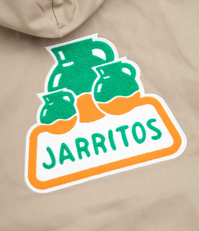 Nike SB x Jarritos Full Zip Hooded Jacket - Khaki / Malachite / Malachite