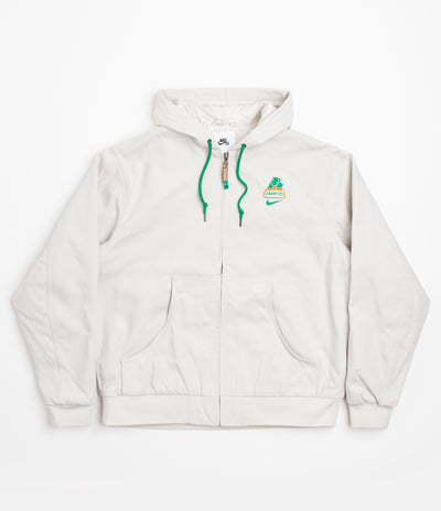 Nike SB x Jarritos Full Zip Hooded Jacket - Light Bone / Malachite / Malachite