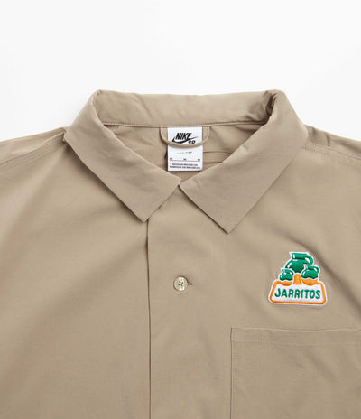 Nike SB x Jarritos Short Sleeve Bowling Shirt - Khaki