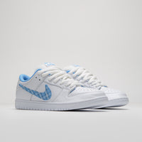 Nike SB x Nicole Hause Dunk Low Shoes - White / University Blue / White / Midnight Navy / Pure Platinum thumbnail