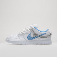 Nike SB x Nicole Hause Dunk Low Shoes - White / University Blue / White / Midnight Navy / Pure Platinum thumbnail